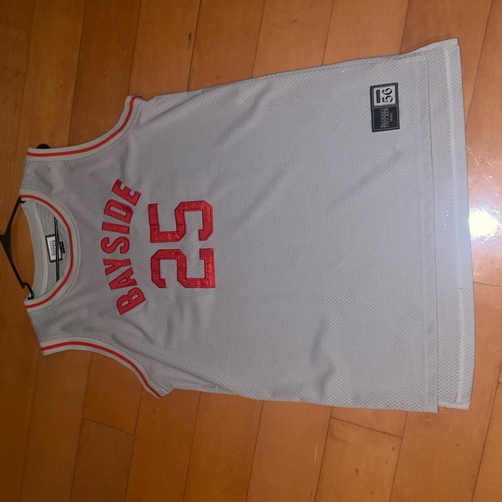 BAYSIDE TIGERS HIGH ZACK MORRIS #25 - SAVED BY THE BELL JERSEY